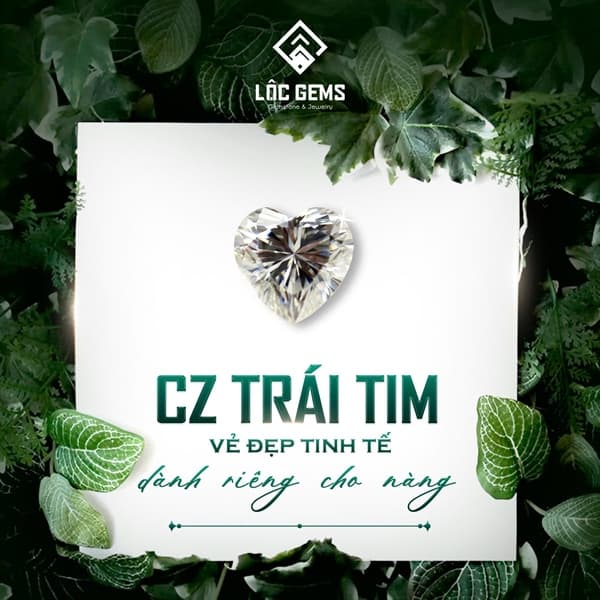 CZ Hình Trái Tim